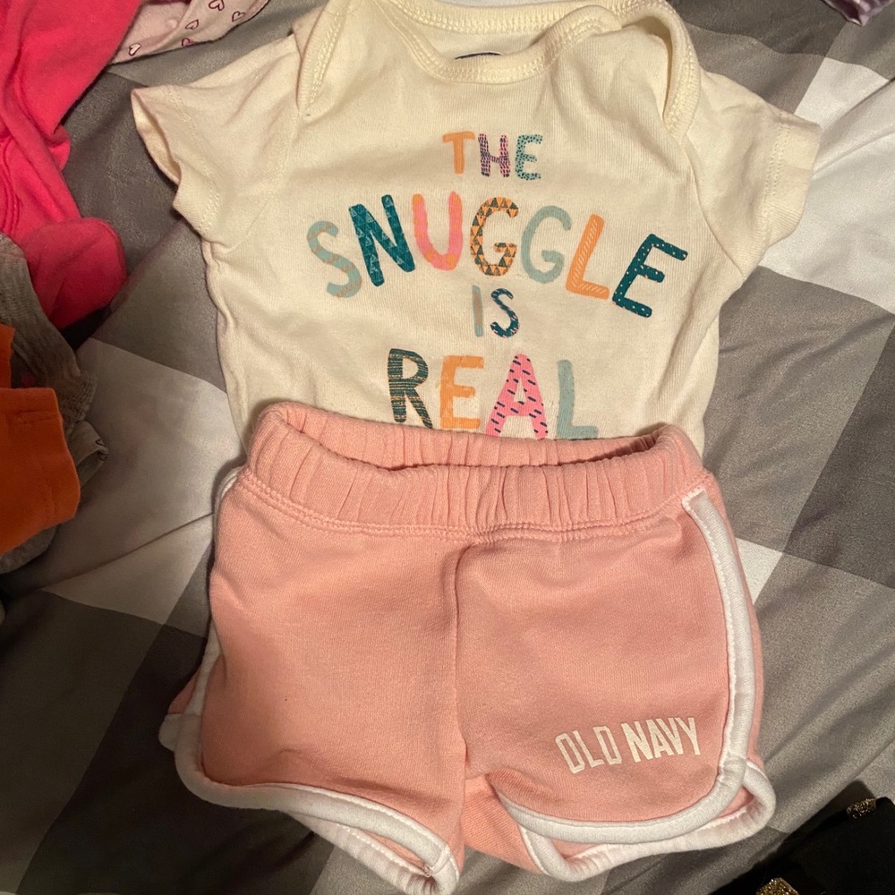 0-3m two piece outfit